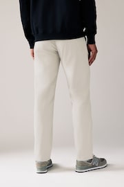 Light Stone Straight Stretch Chino Trousers - Image 4 of 10