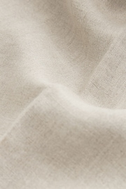 Neutral Slim Fit Signature Leomaster Linen Suit: Trousers - Image 5 of 5