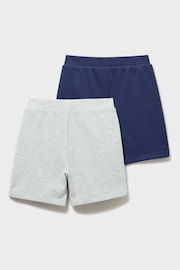 Crew Clothing Two Pack Sweat Drawstring Shorts - Image 2 of 6