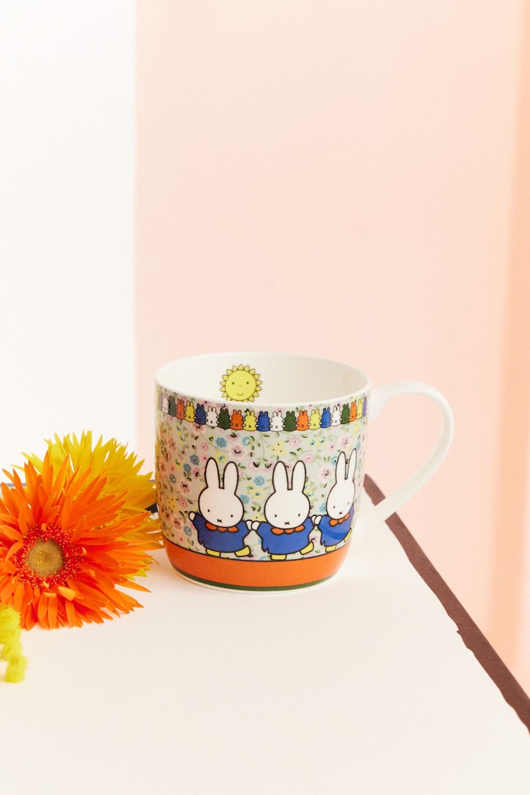 Cath Kidston Multi Miffy Pembridge Ditsy Fine China Mug - Image 1 of 2