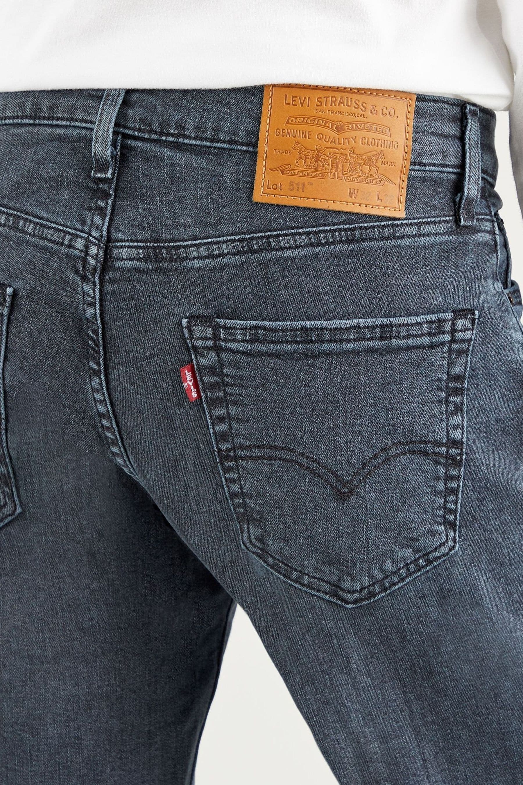 Buy Levi s Richmond Blue Black Slim 511 Jeans from the Next UK