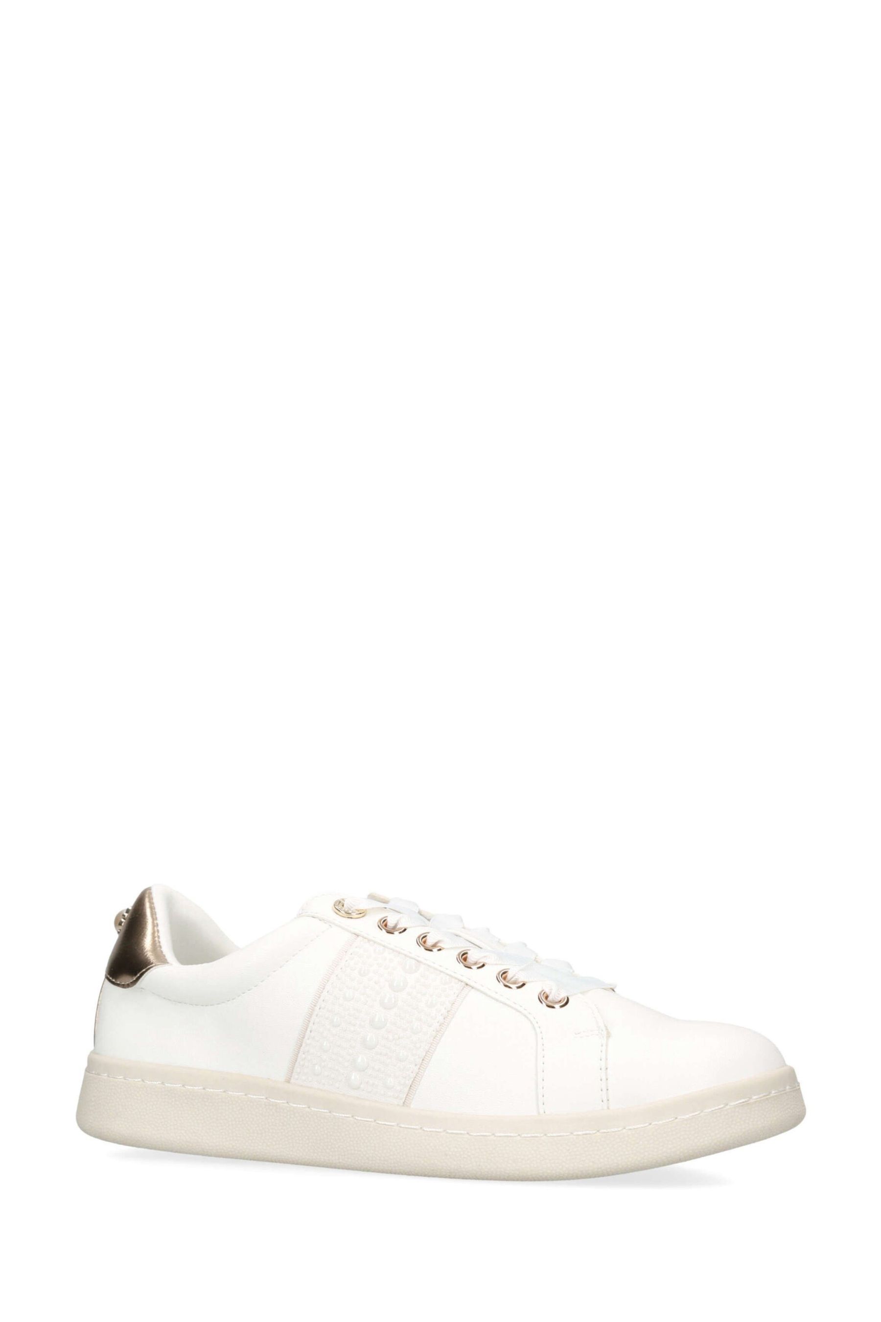 Buy Miss KG Kori Pearl White Trainers from Next Qatar