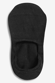 Black Invisible Trainer Socks Five Pack - Image 2 of 2