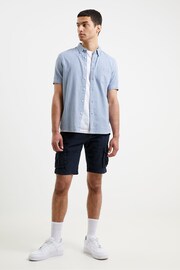 French Connection Dunster Micro Puppy Tooth Shirt - Image 1 of 4