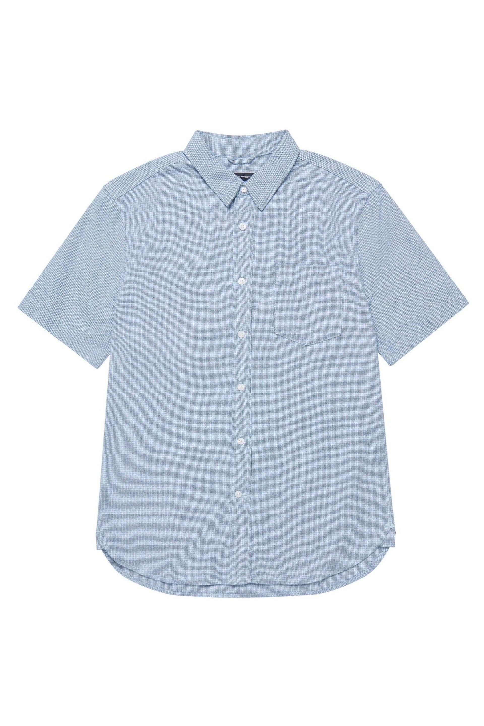 French Connection Dunster Micro Puppy Tooth Shirt - Image 4 of 4