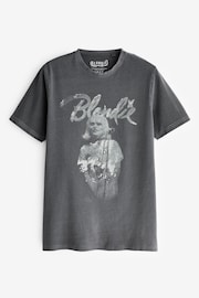 Charcoal Grey License Blondie Short Sleeve Graphic Band T-Shirt - Image 6 of 7