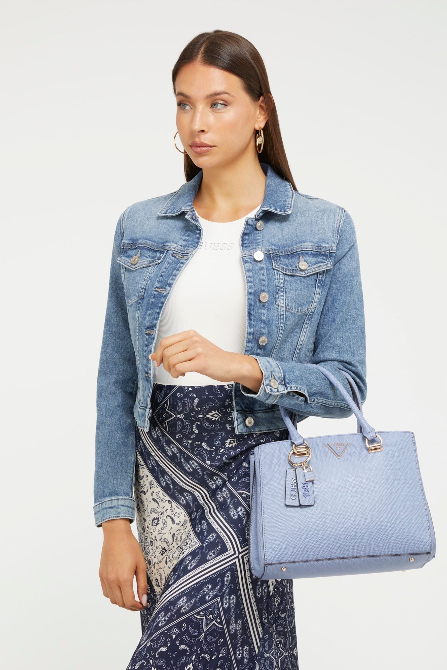 Guess violet store girlfriend satchel