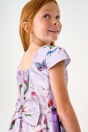 Baker by Ted Baker Floral Satin Dress - Image 4 of 8