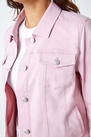 Roman Pink Stretch Pocket Detail Jacket - Image 5 of 5