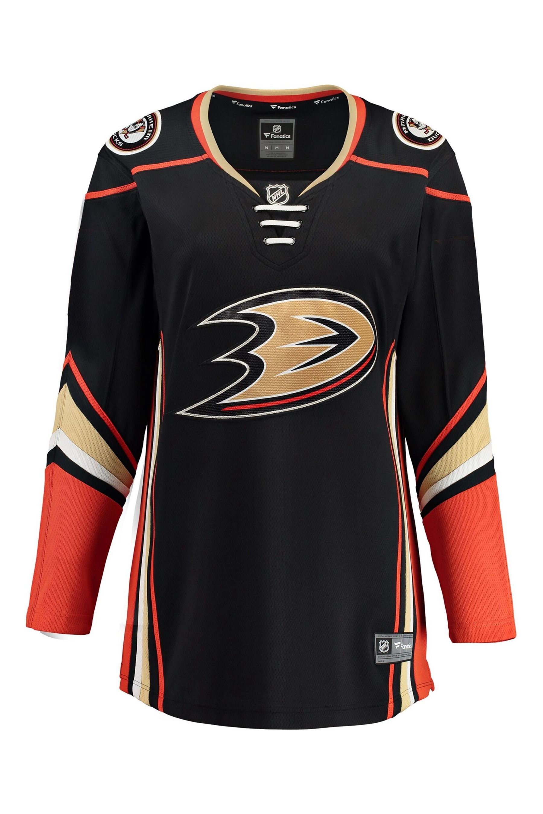 Buy Fanatics Anaheim Ducks Branded Home Breakaway Black Jersey