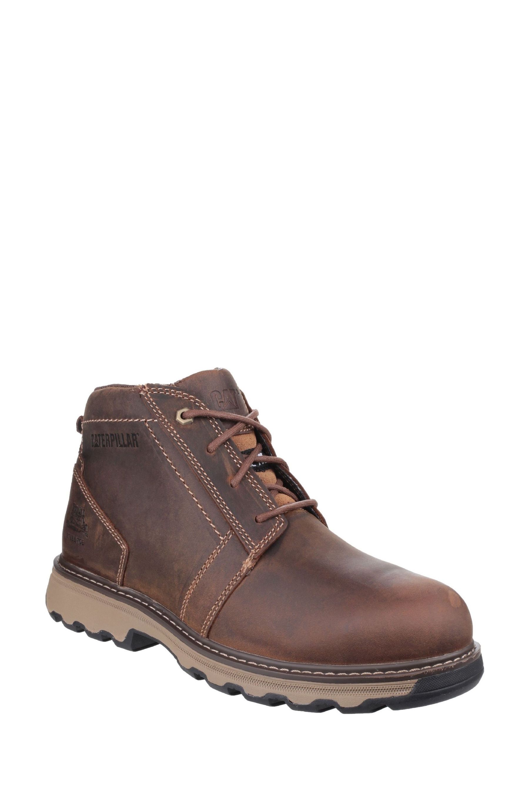 Buy CAT Brown Parker Boots from the Next UK online shop