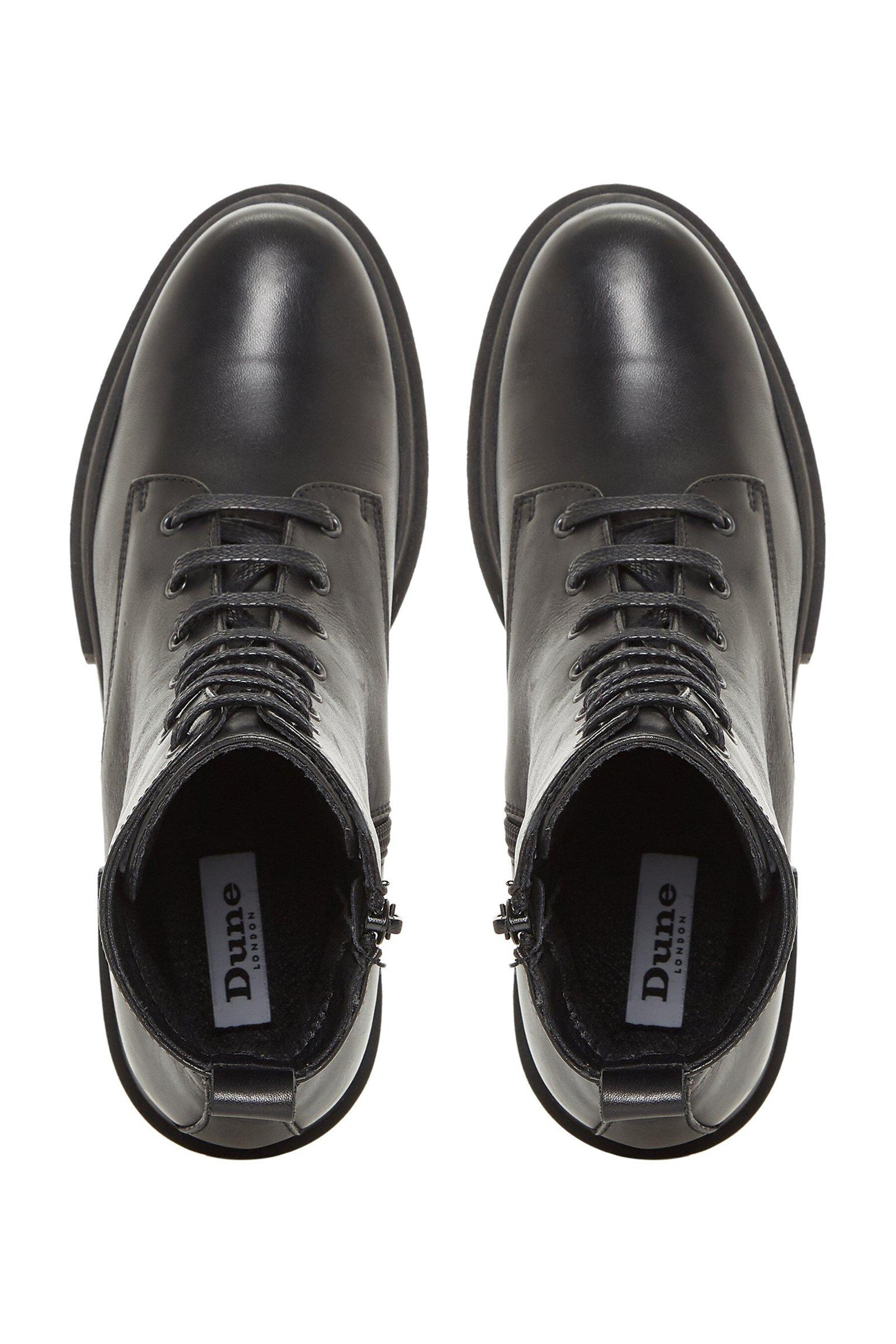Dune lace up ankle boots top