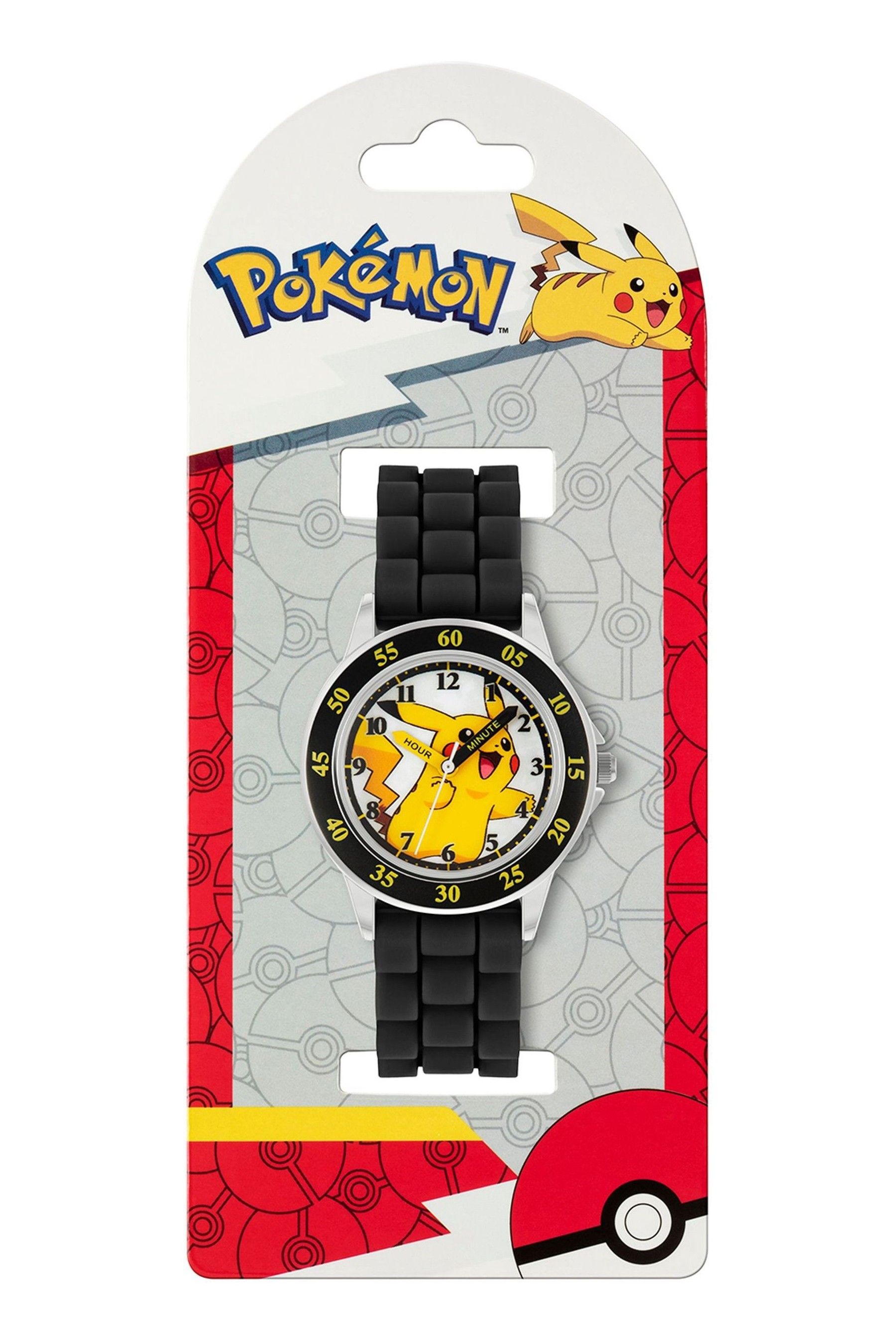 Buy Peers Hardy Pokemon Silicone Strap Time Teacher Black Watch from the Next UK online shop