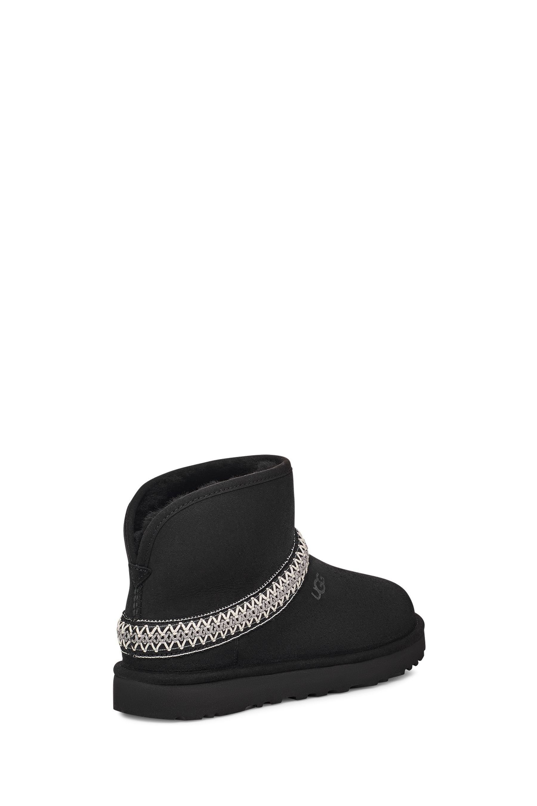 Buy UGG Black Classic Mini Crescent Boots from the Next UK online shop