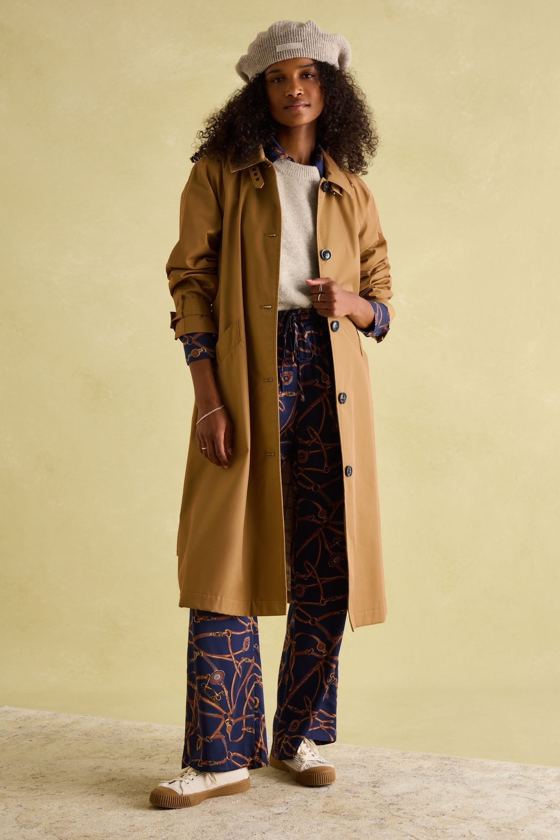 Joules trench coat shop