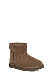 UGG Natural Classic Mini Bailey Zip Boots - Image 4 of 6