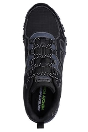 Skechers Black Mens Hillcrest Pure Escape Trail Running Trainers - Image 4 of 5