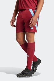 adidas Burgundy Fortore 23 Shorts - Image 1 of 6