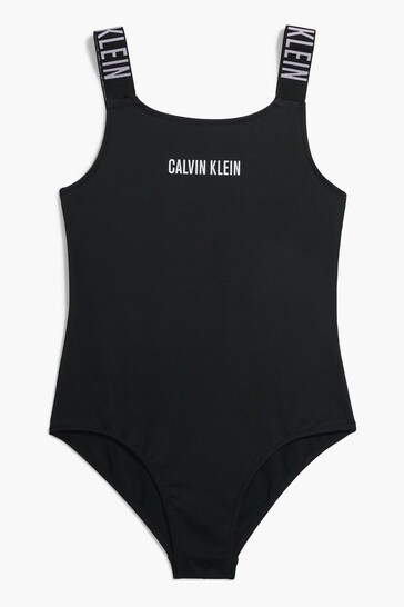 Calvin Klein Girls Black Swimsuit