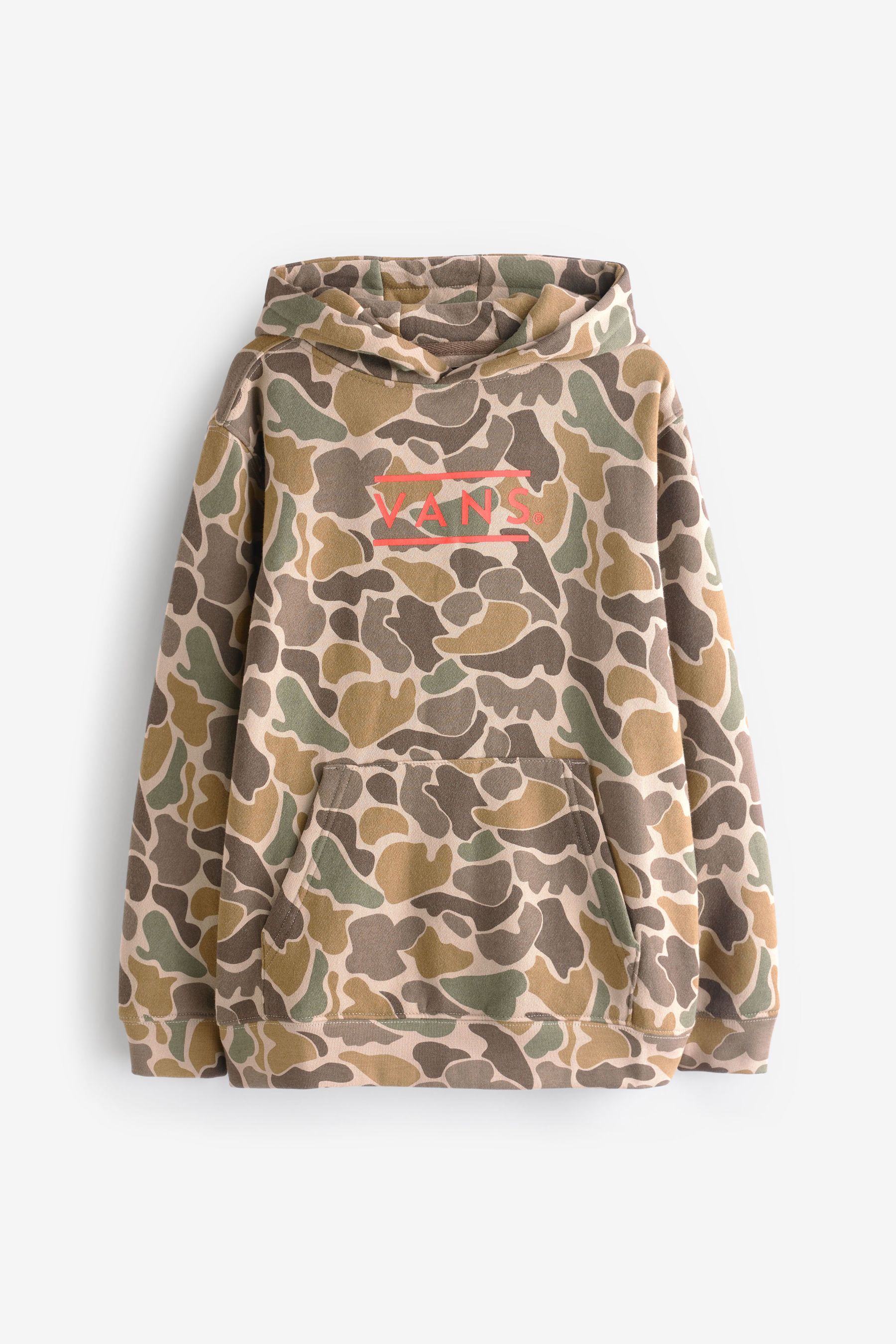 Camo vans hoodie hotsell