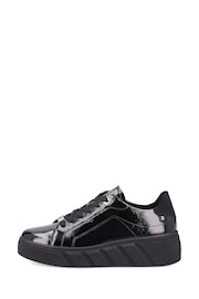 Rieker Womens Evolution Lace-Up Black Trainers - Image 2 of 11
