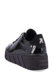 Rieker Womens Evolution Lace-Up Black Shoes - Image 5 of 11