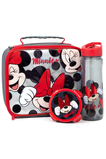 Vanilla Underground Red Minnie Mouse Licensing Lunch Box Set