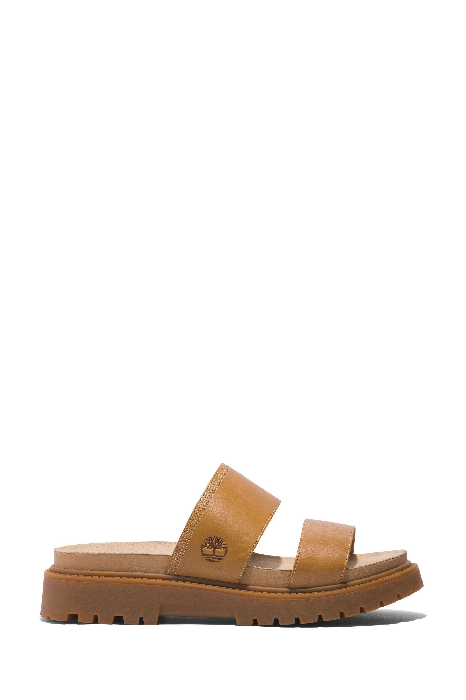 Cream slide sandals shop
