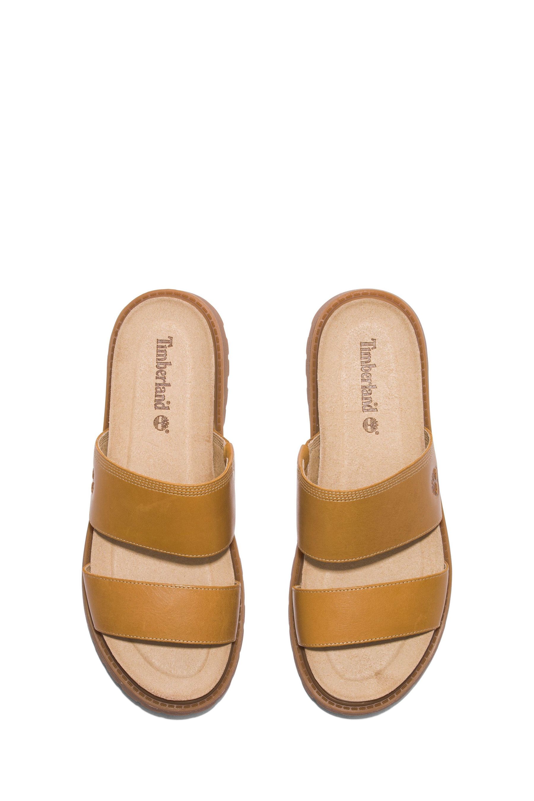Buy Timberland Cream Clairemont Way Cross Slide Sandals from Next Canada