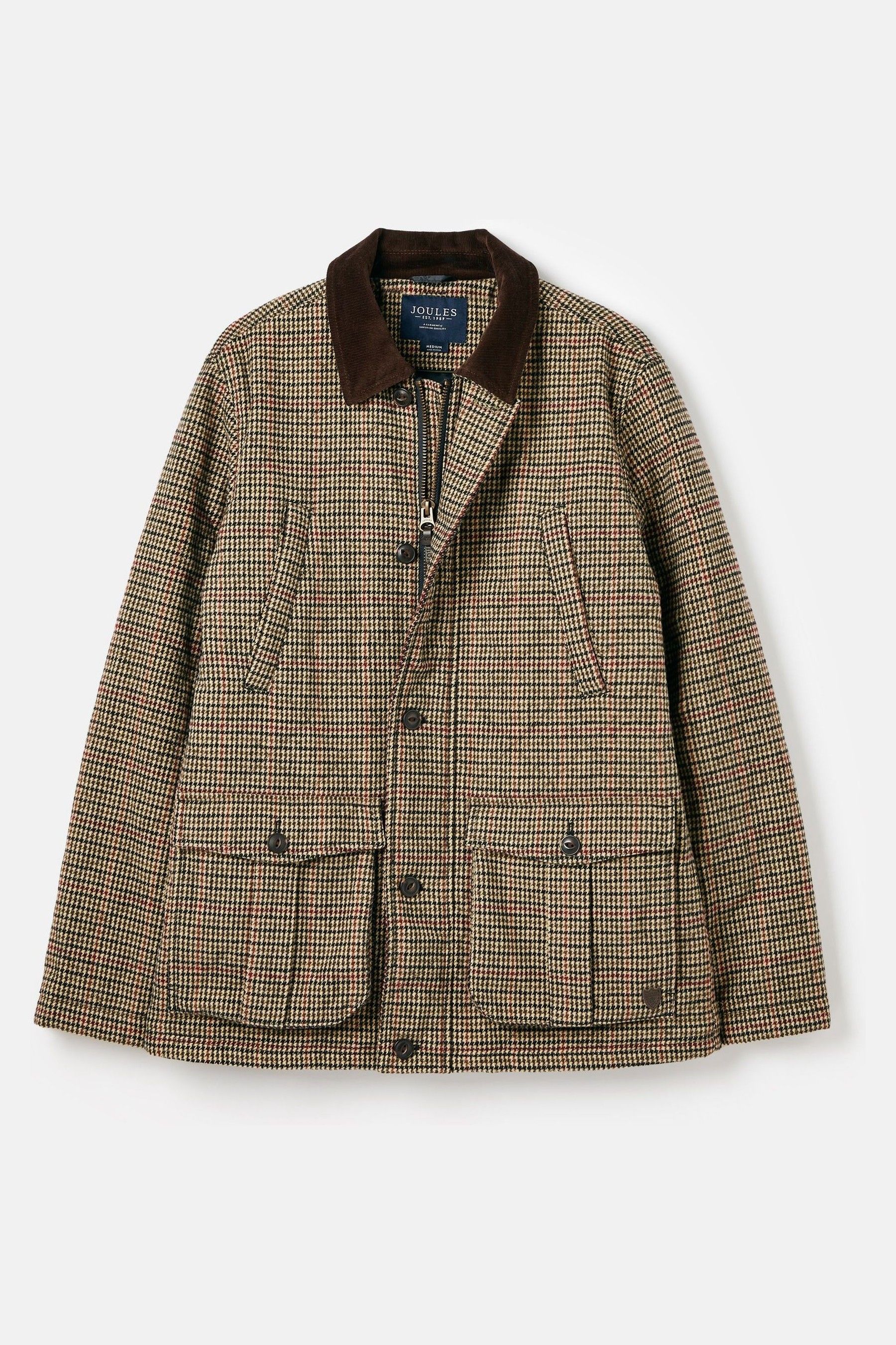 Tweed best sale quilted jacket