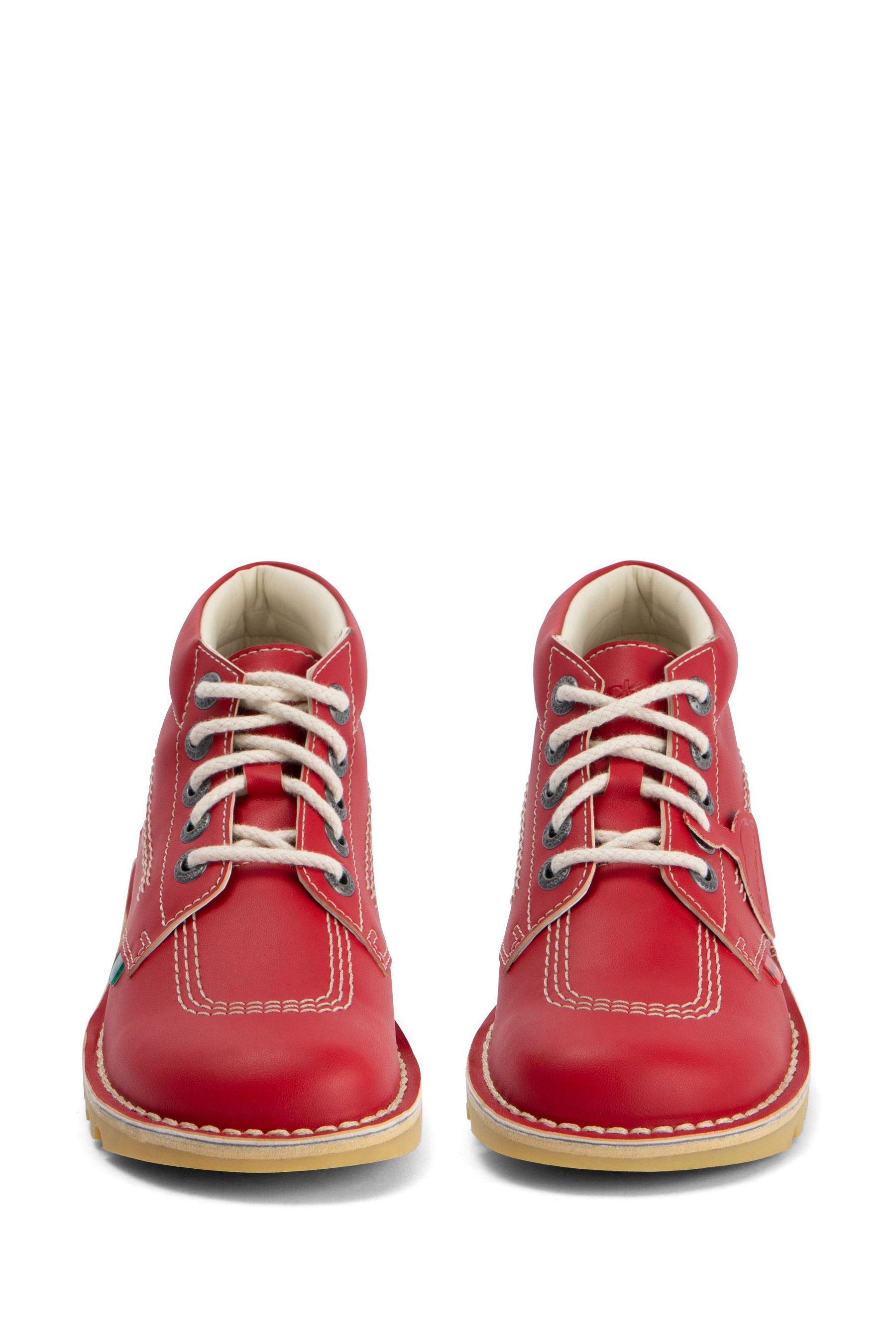 Kickers shoes red hotsell