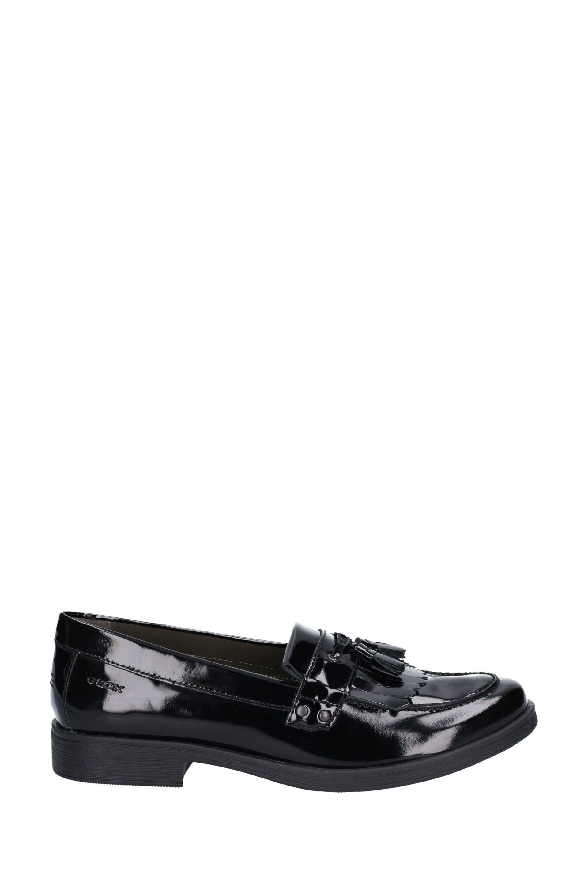 Geox Junior Girl's Agata Black Shoes - Image 4 of 4