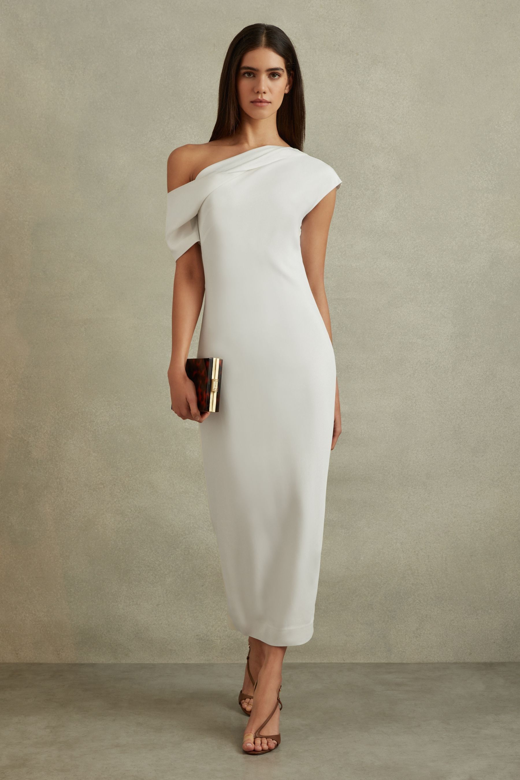 Ivory bodycon dress clearance