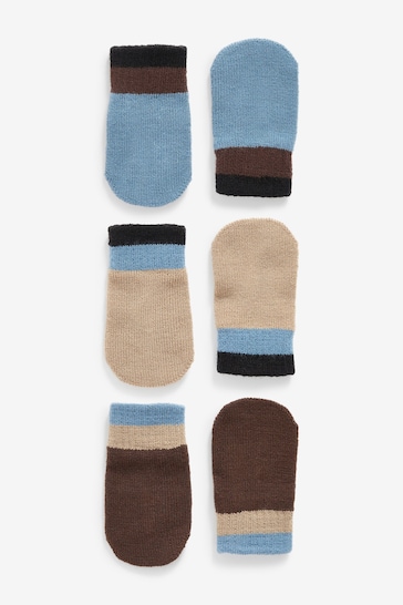 Mineral Colours Mittens 3 Pack (3mths-6yrs)