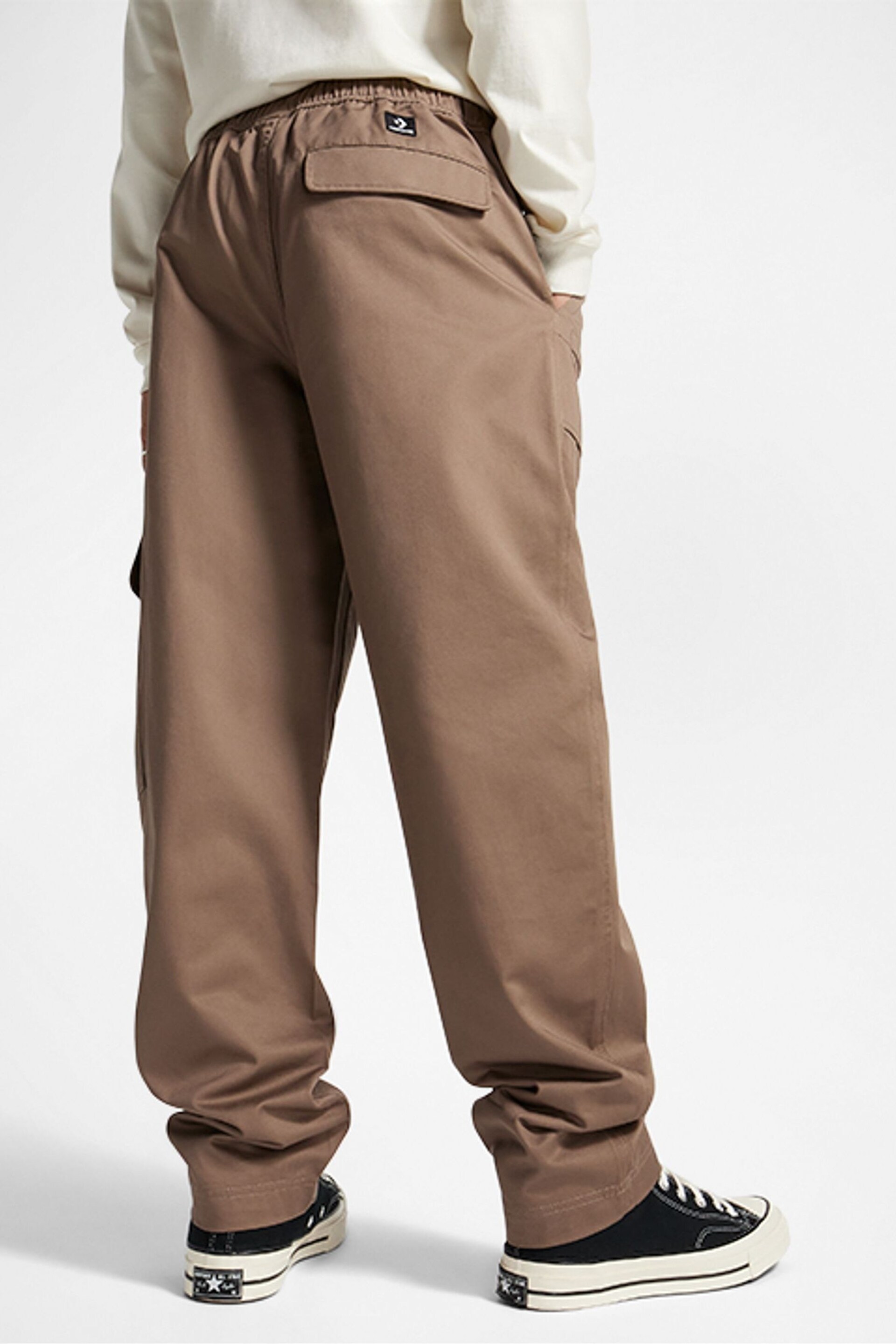 Converse Brown Woven Cargo Trousers - Image 10 of 15