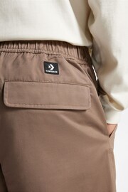 Converse Brown Woven Cargo Trousers - Image 9 of 15