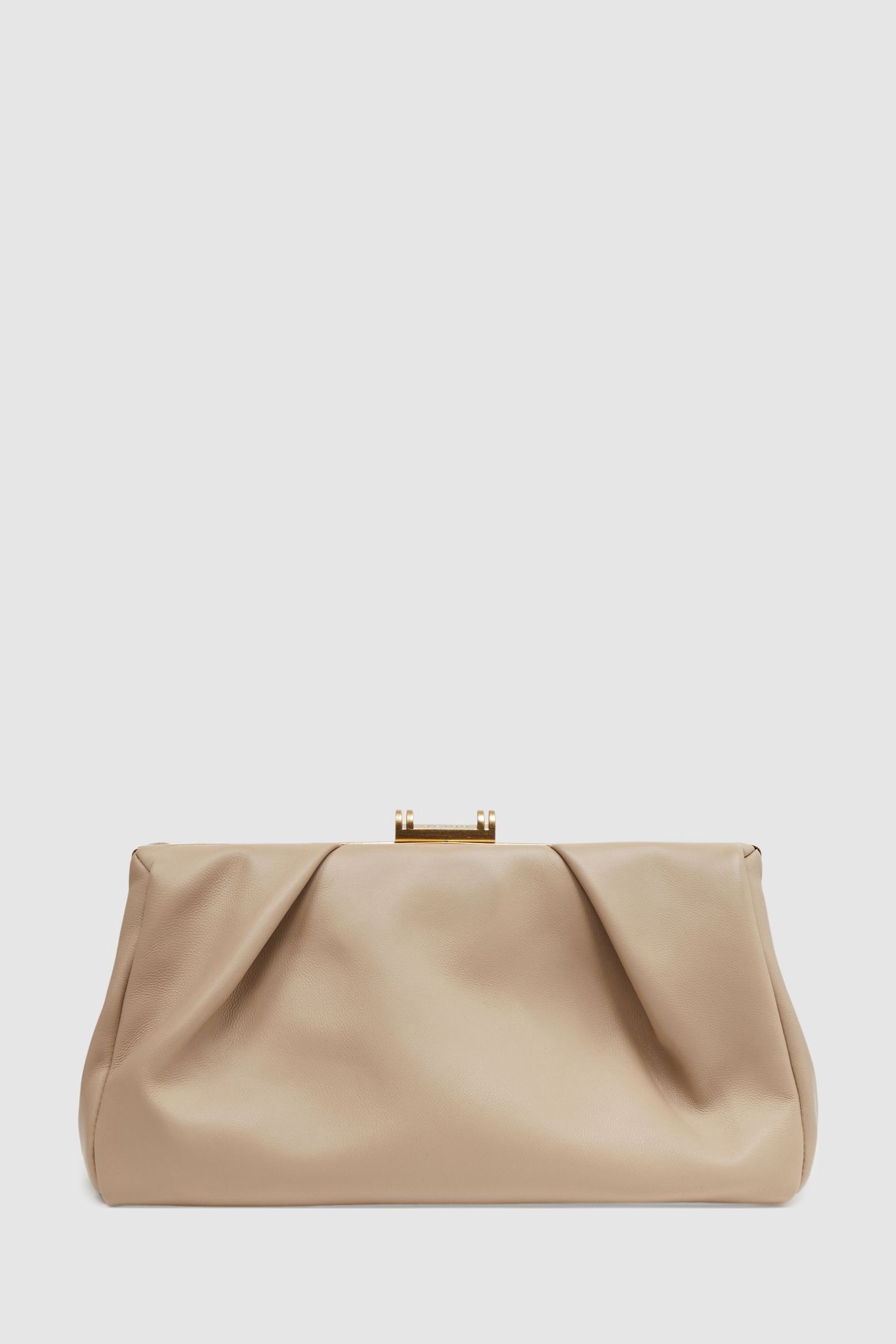 Taupe clutch bag uk outlet