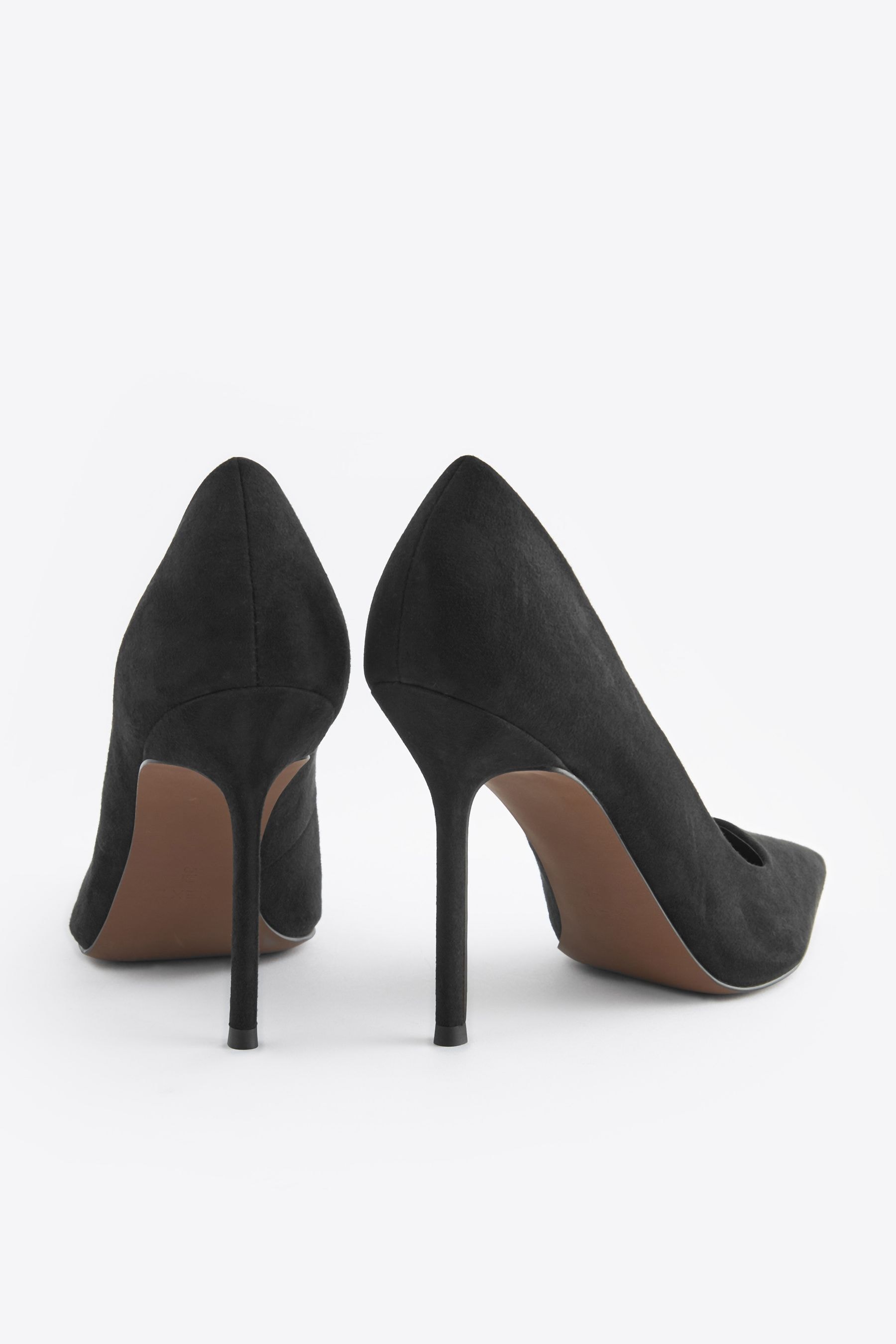 Comfy black court shoes discount