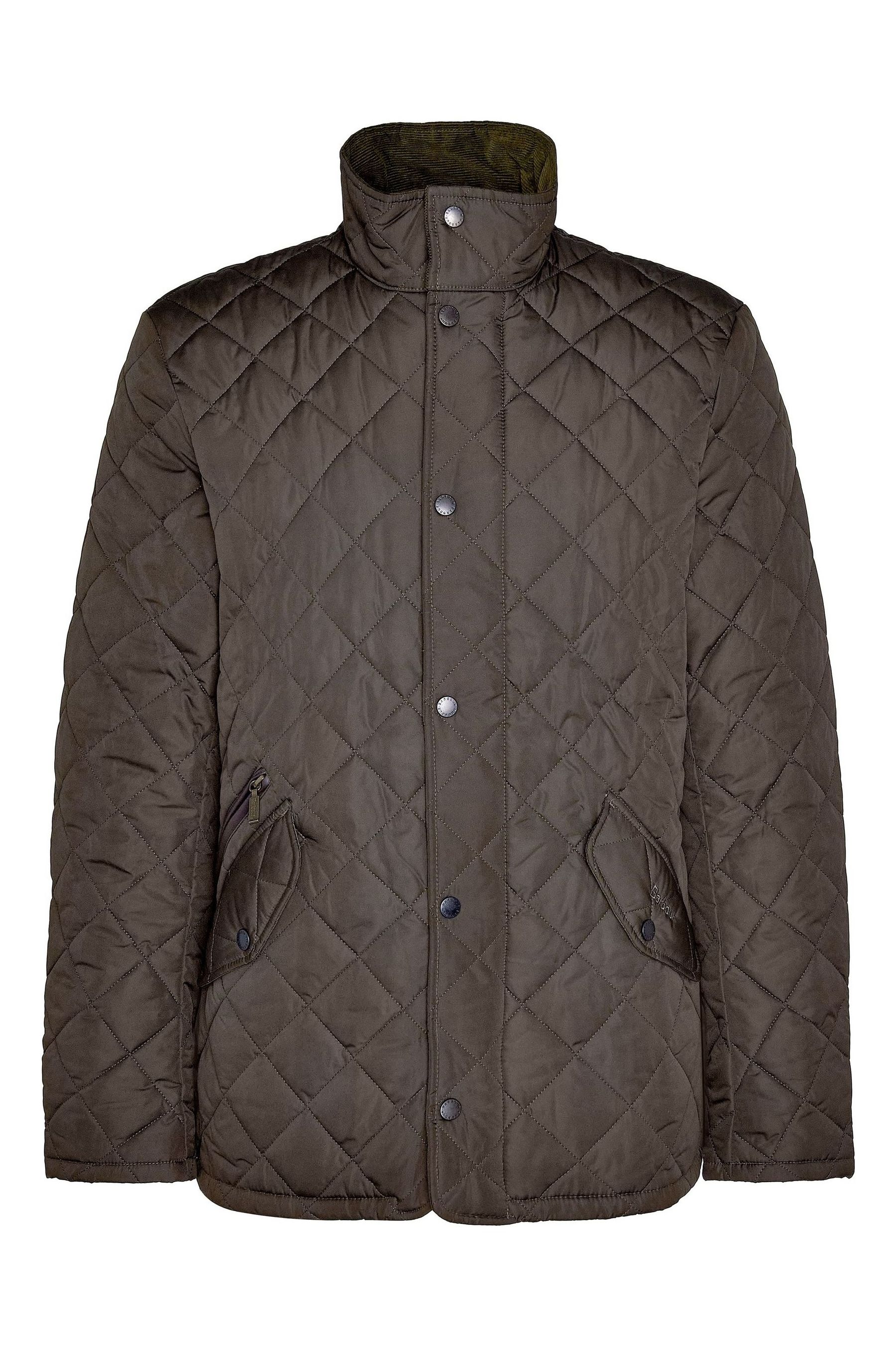 Barbour chelsea sportsquilt jacket olive store