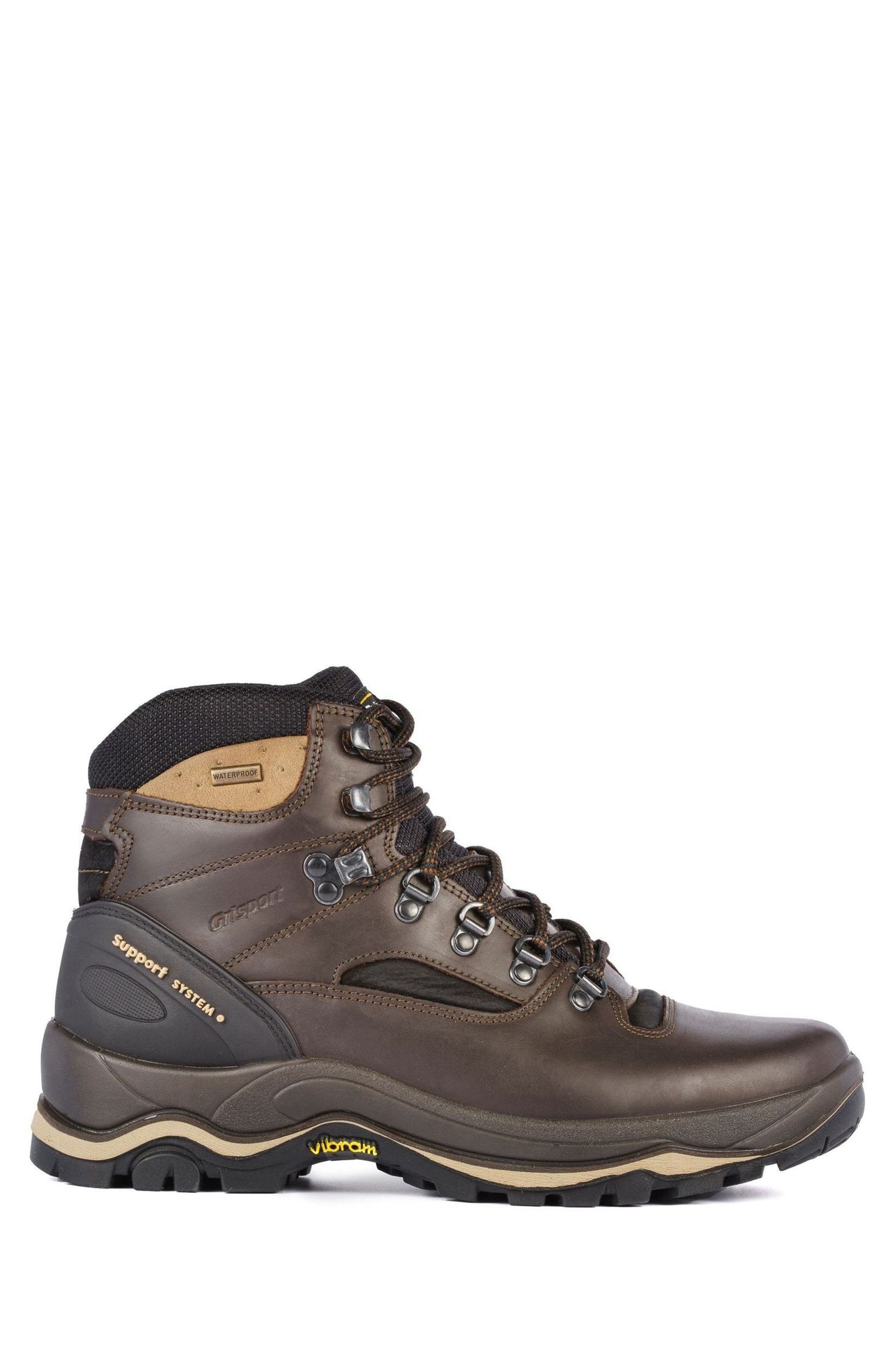 Buy Grisport Brown Waterproof Breathable Walking Boots from Next Luxembourg