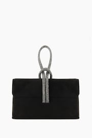 Dune London Black Diamanté Handle Brynie Grab Bag - Image 1 of 5