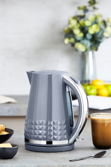 Tower Grey Solitaire 1.5L 3KW Kettle