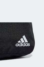 adidas Black/White Classic Horizontal 3 Stripes Backpack - Image 5 of 6