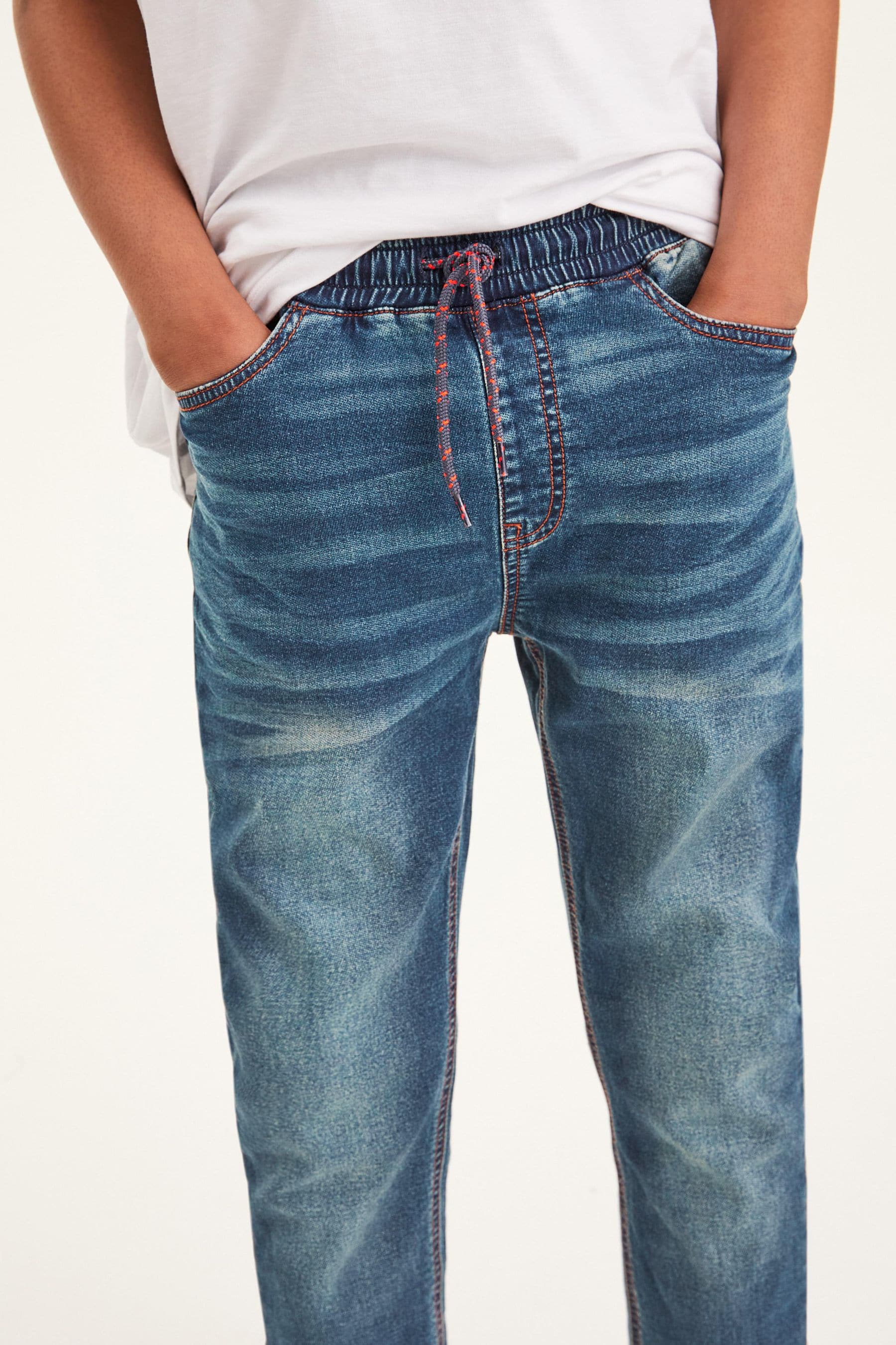 Men's pull on jeans 2024 uk