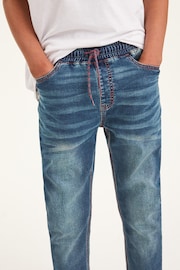 Mid Vintage Blue Skinny Fit Stretch Elasticated Waist Jeans (3-16yrs) - Image 3 of 6