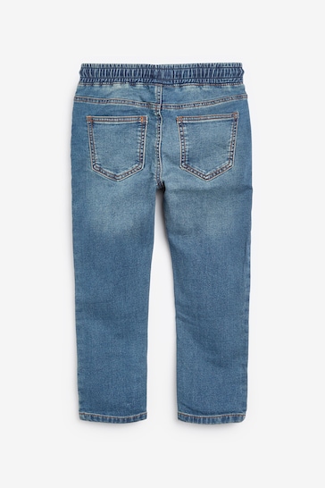 Buy Pull-On Waist Vintage Skinny Fit Jersey Stretch Jeans With Adjustable  Waist (3-16yrs) from the Next UK online shop