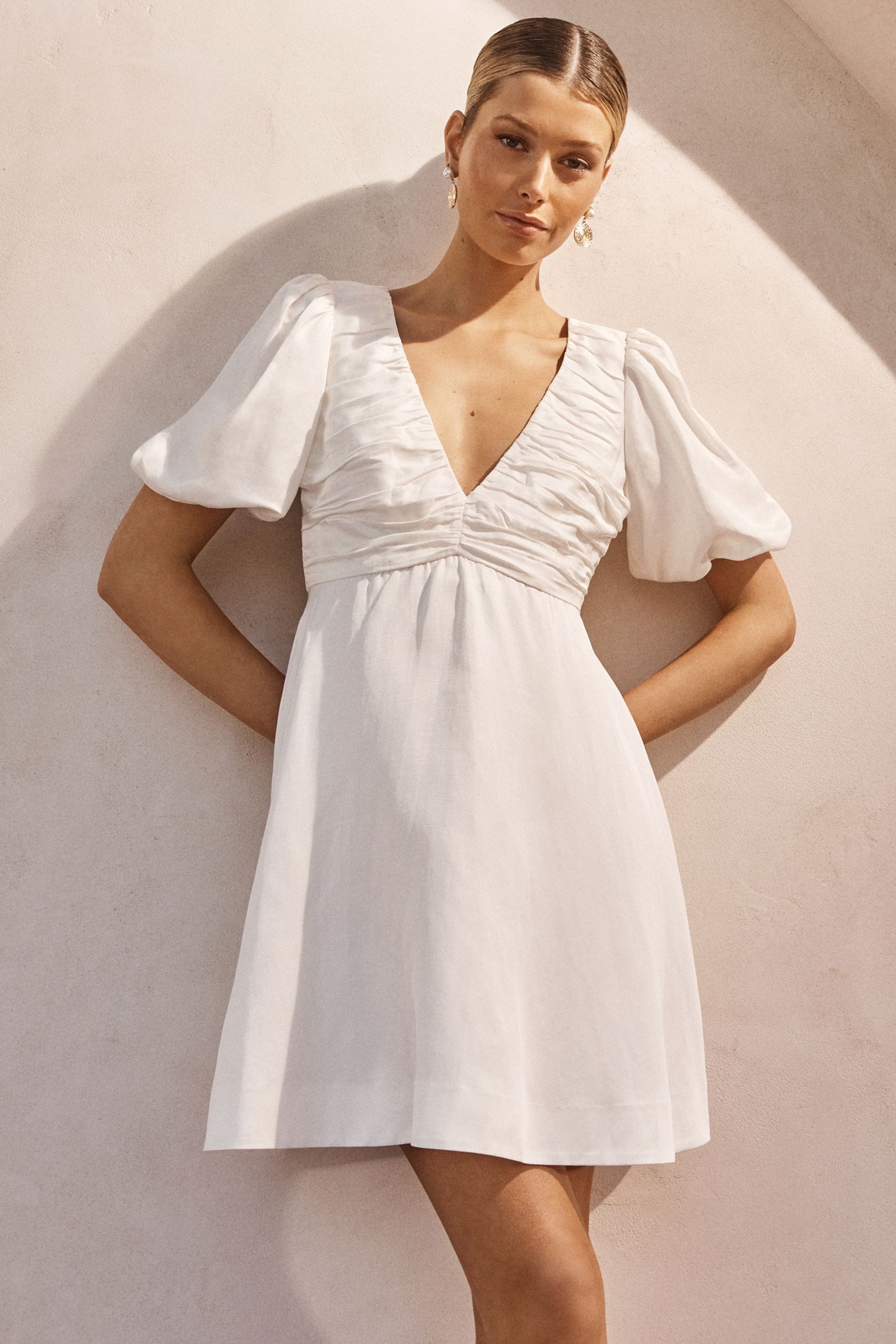 Forever new white dress online