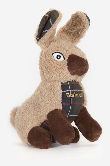 Barbour® Brown Rabbit Dog Toy
