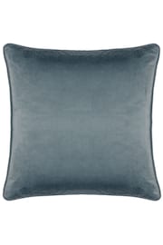 Evans Lichfield Green Chatsworth Peacock Country Floral Piped Cushion - Image 3 of 5