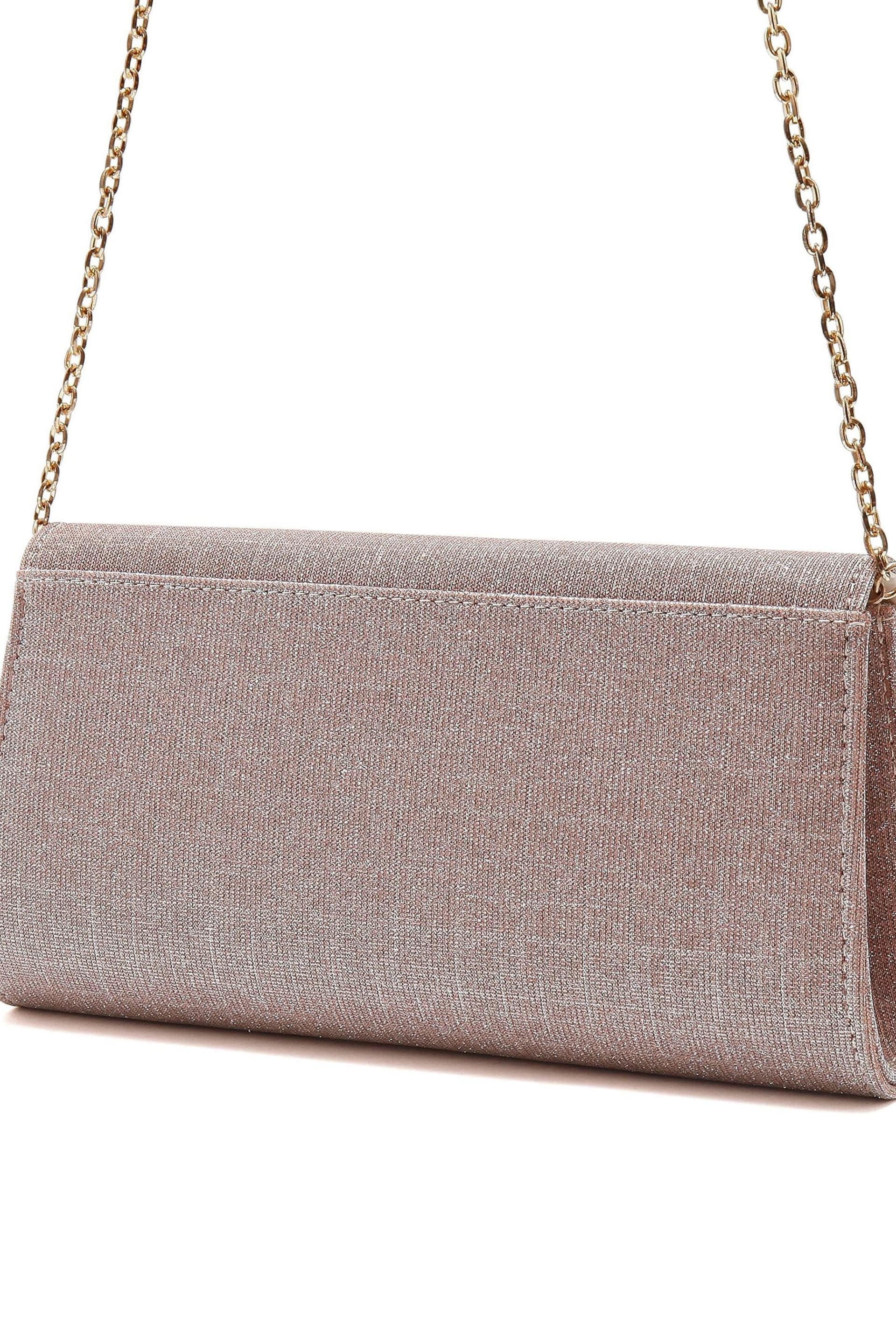 Rainbow Club Natural Saskia Rose Metallic Bag - Image 2 of 3